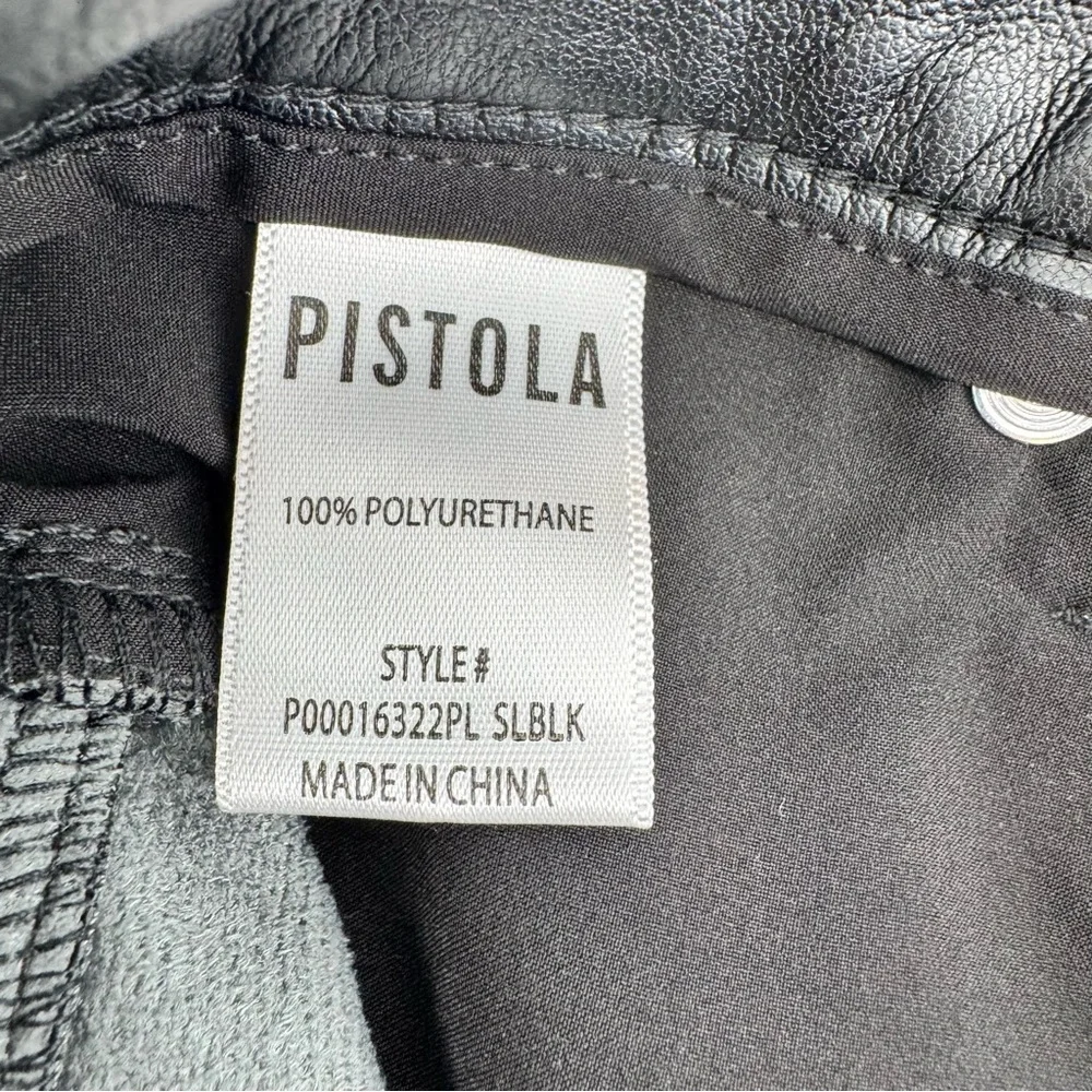 X REVOLVE PISTOLA Cassie Super High Straight Pant in Black Sz 26 $168 - Picture 8 of 11